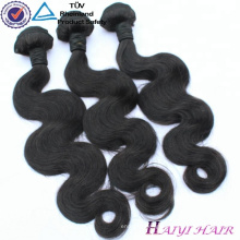 Thick Ends Factory Price cuticle aligned hair 100 Natural Color Virgin Brazilian Hair Weave